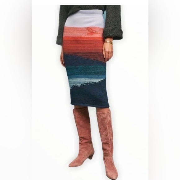 Sunset knit midi skirt - Picture 5 of 6